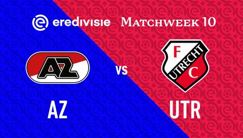 Eredivisie 2025/26: AZ Alkmaar vs FC Utrecht Eredivisie 2025/26: AZ Alkmaar vs FC Utrecht