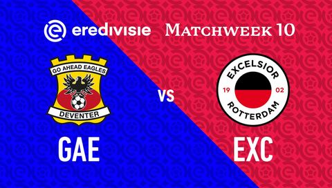 Eredivisie 2025/26: Go Ahead Eagles vs Excelsior Eredivisie 2025/26: Go Ahead Eagles vs Excelsior