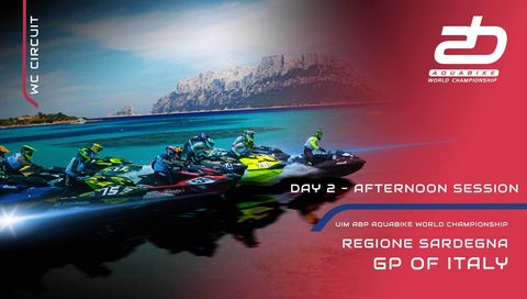UIM-ABP Aquabike World Championship 2025: Grand Prix of Olbia, Italy, Day 2 - Afternoon Session UIM-ABP Aquabike World Championship 2025: Grand Prix of Olbia, Italy, Day 2 - Afternoon Session