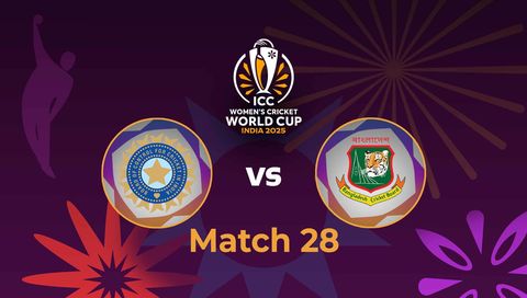 ICC Women's Cricket World Cup 2025: India vs Bangladesh, 28th Match ICC Women's Cricket World Cup 2025: India vs Bangladesh, 28th Match