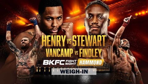 BKFC Fight Night Hammond 2025: Weigh-In BKFC Fight Night Hammond 2025: Weigh-In