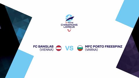 TUI Socca Champions League 2025: FC Sanglas (Vienna, Austria) vs MFC Porto Freespinz (Varna, Bulgaria) TUI Socca Champions League 2025: FC Sanglas (Vienna, Austria) vs MFC Porto Freespinz (Varna, Bulgaria)