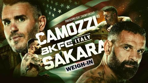 BKFC 83 Italy: Weigh-In BKFC 83 Italy: Weigh-In