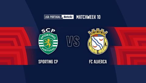 Liga Portugal Betclic 2025/26: Sporting CP vs FC Alverca Liga Portugal Betclic 2025/26: Sporting CP vs FC Alverca