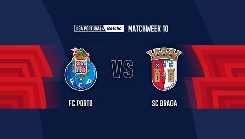 Liga Portugal Betclic 2025/26: FC Porto vs SC Braga Liga Portugal Betclic 2025/26: FC Porto vs SC Braga