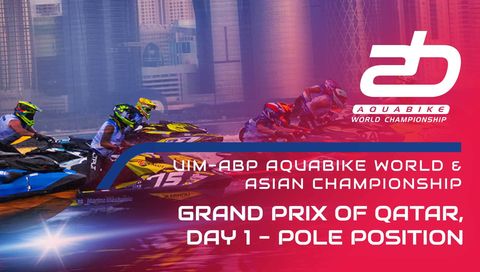 UIM-ABP Aquabike World Championship 2025: Grand Prix of Qatar, Day 1 - Pole Position