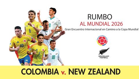 Road to the World Cup: Colombia vs New Zealand (en Español) Road to the World Cup: Colombia vs New Zealand (en Español)
