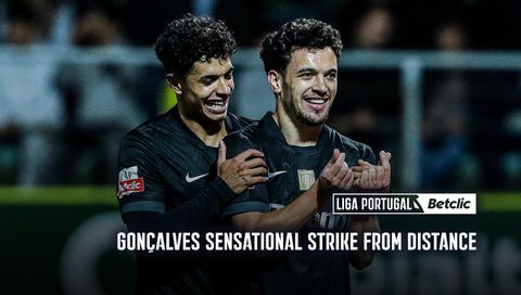 Pedro Gonçalves delivers brilliance for Sporting CP with a sensational strike from distance!