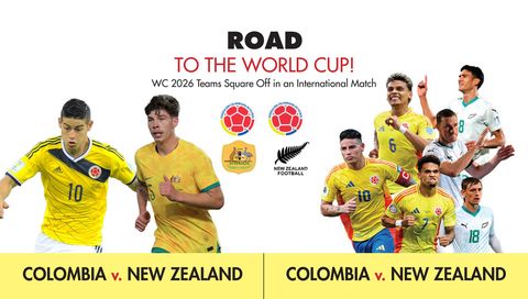 Road to the World Cup Bundle: Colombia vs New Zealand | Colombia vs Australia