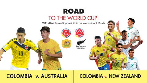 Road to the World Cup Bundle: Colombia vs New Zealand | Colombia vs Australia