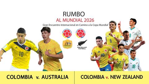 Road to the World Cup Bundle: Colombia vs New Zealand | Colombia vs Australia (en Español)
