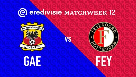 Eredivisie 2025/26: Go Ahead Eagles vs Feyenoord