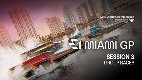 UIM E1 World Championship: Grand Prix of Miami 2025 - Session 3, Group Races