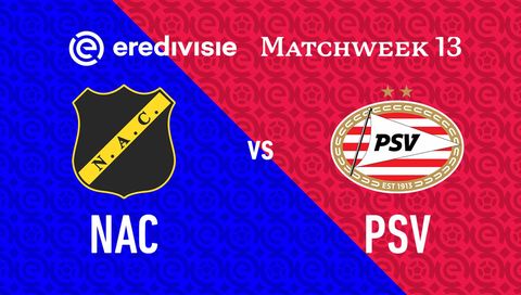 Eredivisie 2025/26: NAC Breda vs PSV Eindhoven
