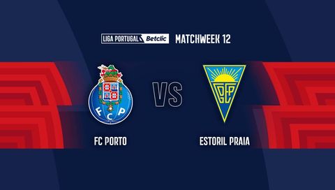 Liga Portugal Betclic 2025/26: FC Porto vs Estoril Praia