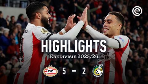 PSV Eindhoven 5 - 2 Fortuna Sittard | Eredivisie 2025/26 Highlights