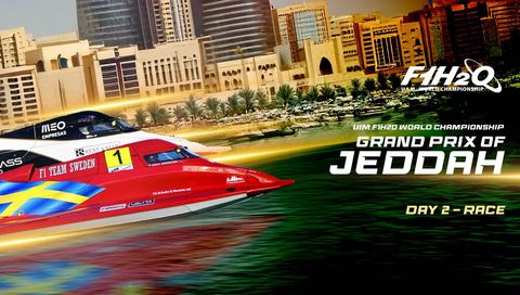 UIM F1H2O World Championship 2025: Grand Prix of Jeddah, Saudi Arabia, Day 2 - Race