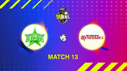 Weber Women's Big Bash League, Season 11: Melbourne Stars vs Melbourne Renegades