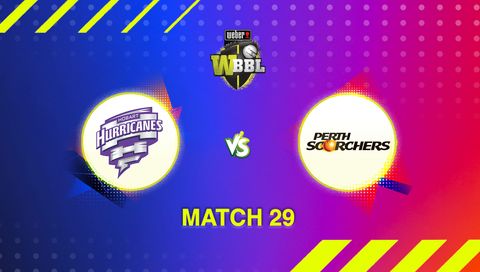 Weber Women's Big Bash League, Season 11: Hobart Hurricanes vs Perth Scorchers