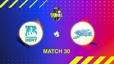 Weber Women's Big Bash League, Season 11: Brisbane Heat vs Adelaide Strikers