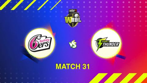 Weber Women's Big Bash League, Season 11: Sydney Sixers vs Sydney Thunder
