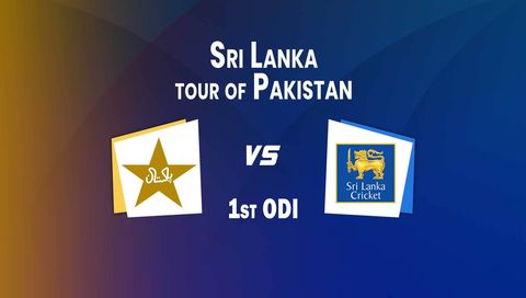 Sri Lanka Tour of Pakistan 2025/26, 1st ODI
