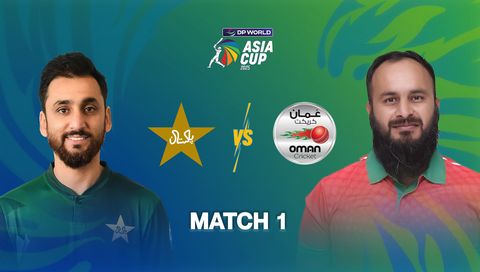 DP World Men's Asia Cup Rising Stars 2025: Pakistan A vs Oman