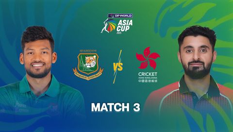 DP World Men's Asia Cup Rising Stars 2025: Bangladesh A vs HK China