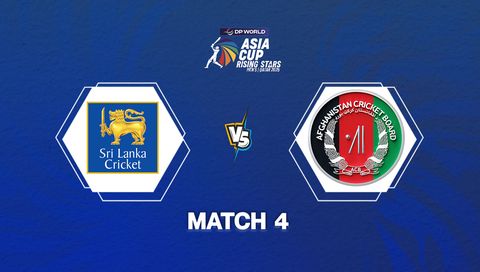 DP World Men's Asia Cup Rising Stars 2025: Sri Lanka A vs Afghanistan A