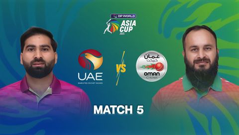 DP World Men's Asia Cup Rising Stars 2025: UAE vs Oman
