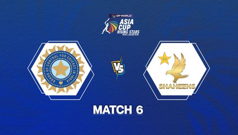 DP World Men's Asia Cup Rising Stars 2025: India A vs Pakistan A