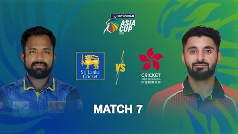 DP World Men's Asia Cup Rising Stars 2025: Sri Lanka A vs HK China