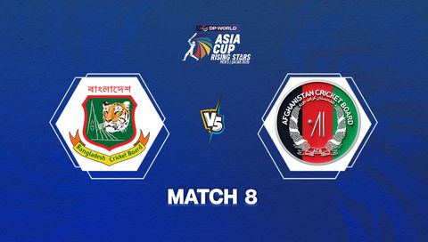 DP World Men's Asia Cup Rising Stars 2025: Bangladesh A vs Afghanistan A