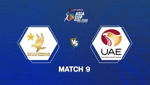 DP World Men's Asia Cup Rising Stars 2025: Pakistan A vs UAE