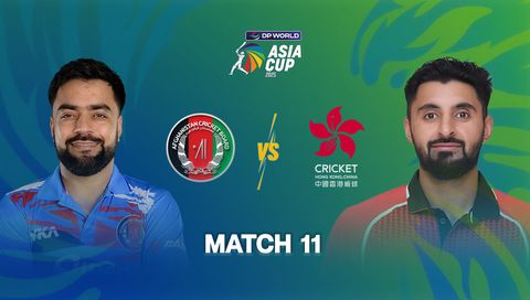 DP World Men's Asia Cup Rising Stars 2025: Afghanistan A vs HK China