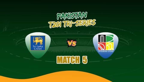 Pakistan T20I Tri-Series 2025: Sri Lanka vs Zimbabwe