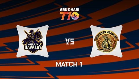 Abu Dhabi T10 2025: Quetta Qavalry vs Northern Warriors