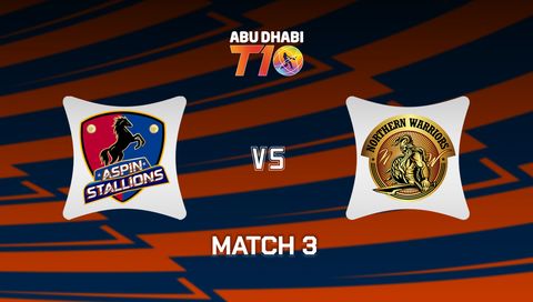 Abu Dhabi T10 2025: Aspin Stallions vs Northern Warriors