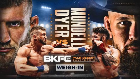 BKFC 84 Palm Desert, CA: Weigh-In