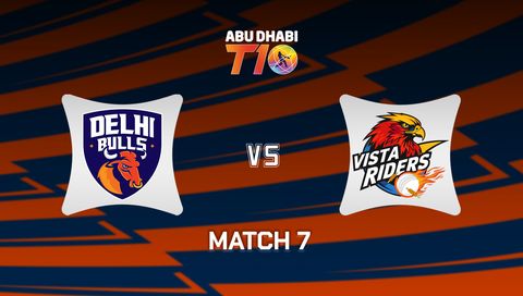 Abu Dhabi T10 2025: Delhi Bulls vs Vista Riders