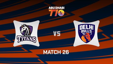 Abu Dhabi T10 2025: Ajman Titans vs Delhi Bulls