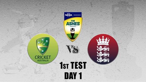 The Ashes 2025-26: Australia vs England, 1st Test, Day 1