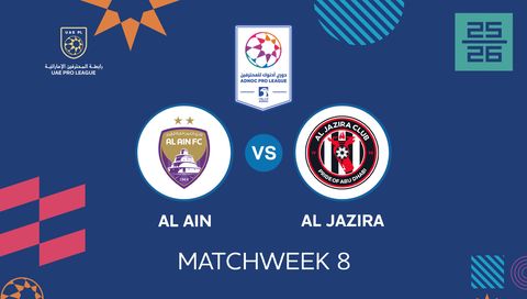 UAE Pro League 2025/26: Al Ain vs Al Jazira