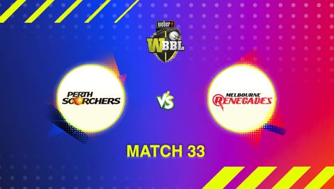 Weber Women's Big Bash League, Season 11: Perth Scorchers vs Melbourne Renegades