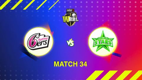 Weber Women's Big Bash League, Season 11: Sydney Sixers vs Melbourne Stars