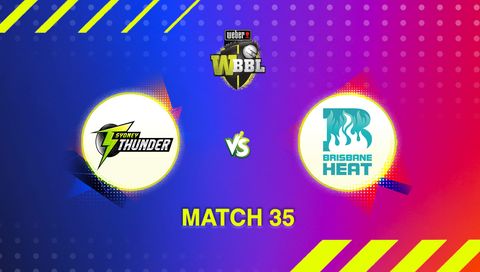 Weber Women's Big Bash League, Season 11: Sydney Thunder vs Brisbane Heat