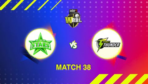 Weber Women's Big Bash League, Season 11: Melbourne Stars vs Sydney Thunder