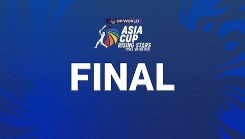 DP World Men's Asia Cup Rising Stars 2025: Final