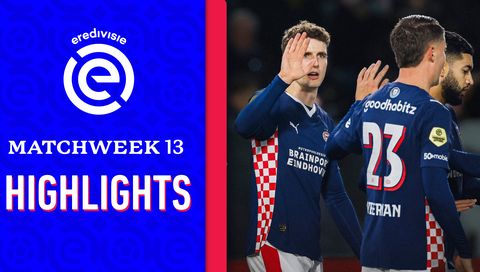 PSV Edged a Difficult Away Match | Week 13, Eredivisie 2025/26 Highlights
