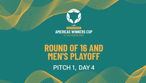 Beach Soccer: Americas Winners Cup El Salvador 2025, Pitch 1, Day 4